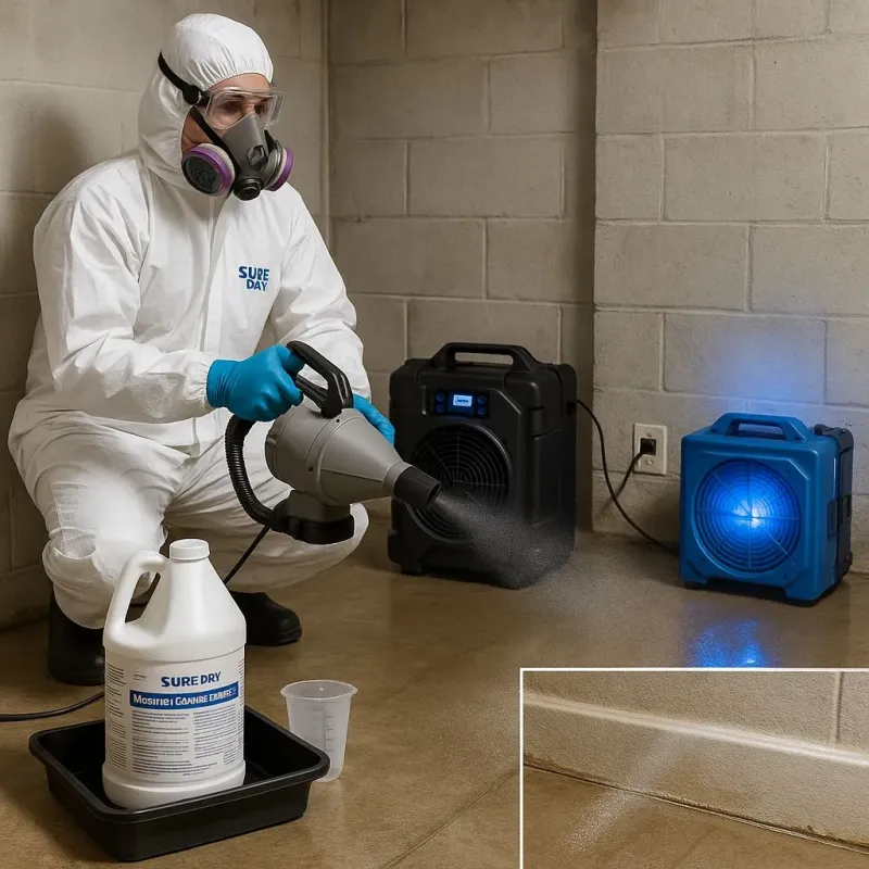 Sanitization and Odor Removal process in Pauls Valley, OK