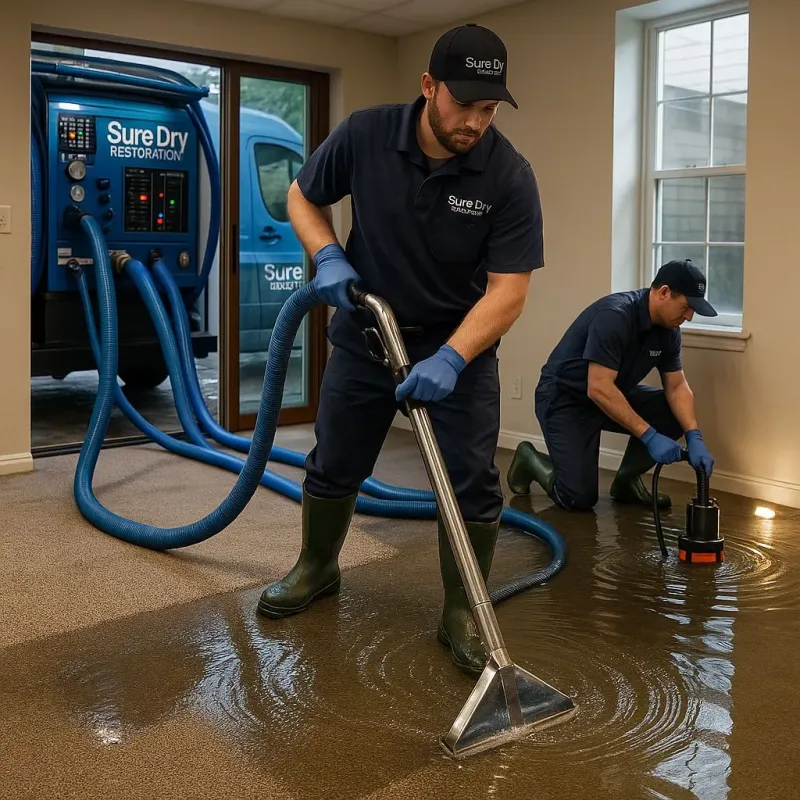 Water Extraction and Removal process in Pauls Valley, OK